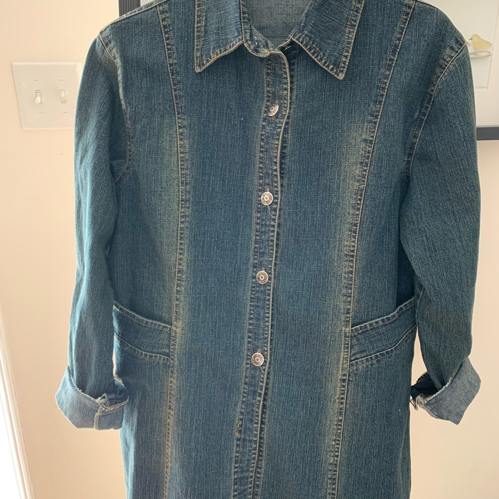 Denim coat